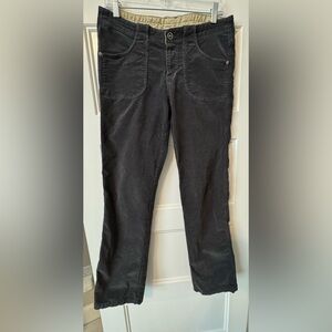 Kuhl Kory Corduroy Pants Charcoal Size 10
